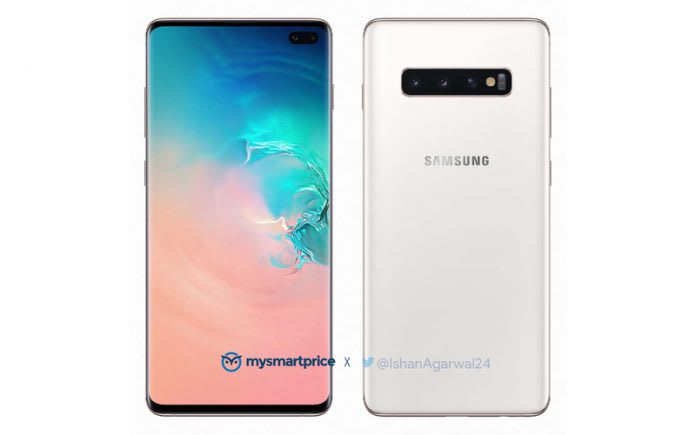 Первый взгляд на самый дорогой Samsung Galaxy S10+ в белом керамическом корпусе