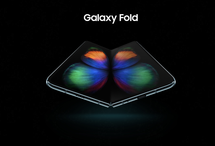 Изображения дня: складной смартфон с гибким экраном Samsung Galaxy Fold впервые позирует на официальных рендерах