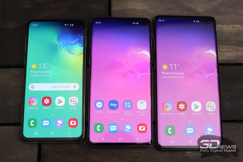 Новая статья: Первые впечатления от Samsung Galaxy S10, S10+ и S10e: троецарствие