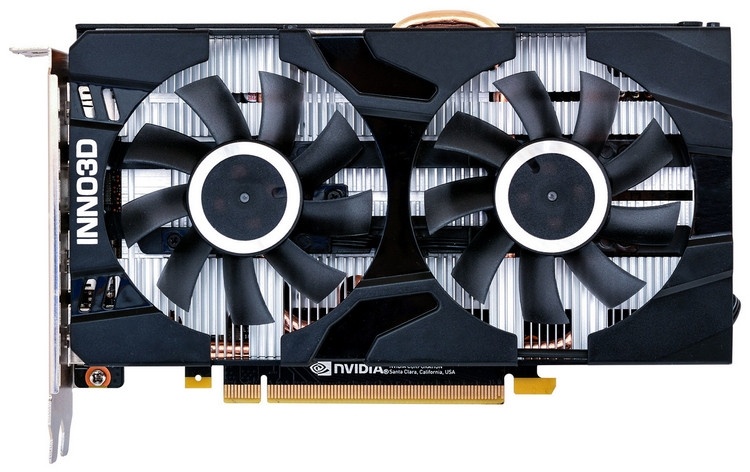 Inno3D представила видеокарту GeForce GTX 1660 Ti Twin X2