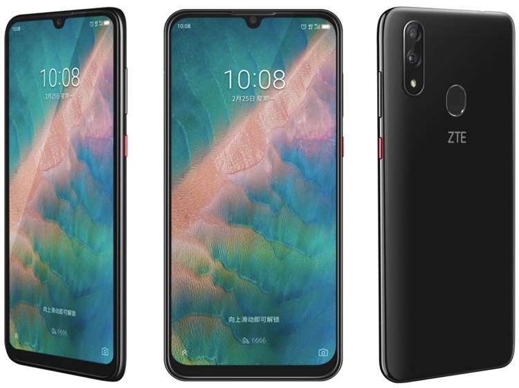 MWC 2019: смартфон среднего уровня ZTE Blade V10 оснащён 32-Мп селфи-камерой