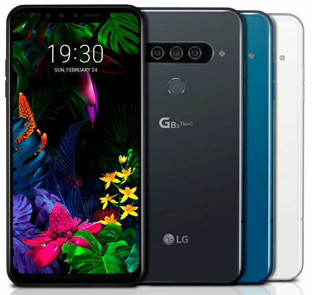 Представлены смартфоны LG G8 ThinQ и G8s ThinQ с фронтальной камерой ToF и SoC Snapdragon 855