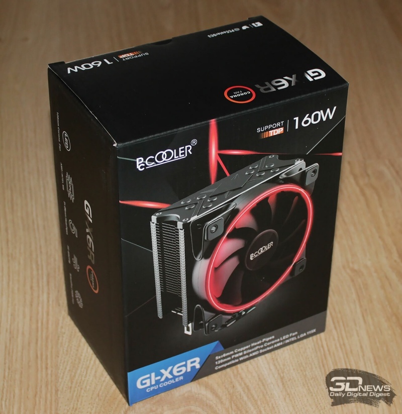 Новая статья: Обзор и тестирование кулера PCCooler GI-X6R: атака клона