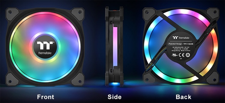 Thermaltake Riing Duo 14 RGB: комплект вентиляторов для радиатора СЖО