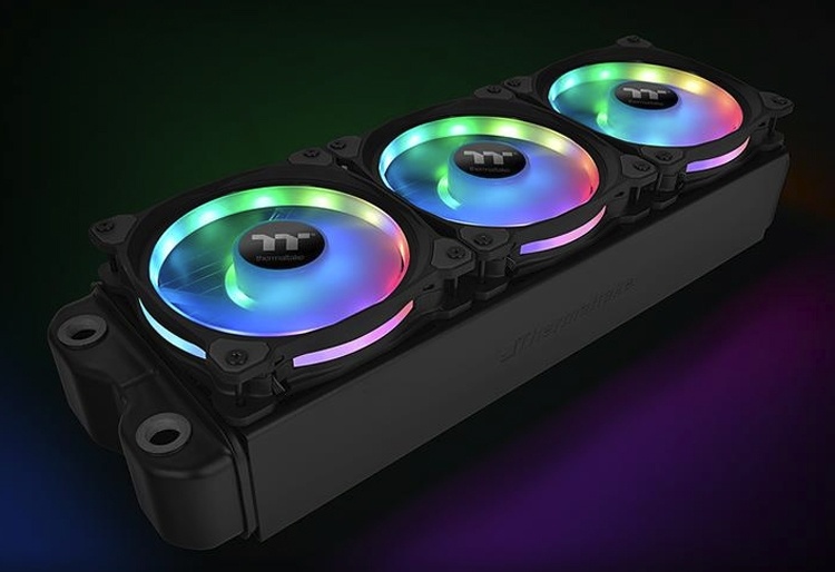 Thermaltake Riing Duo 14 RGB: комплект вентиляторов для радиатора СЖО