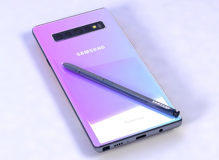 Samsung Galaxy Note 10 на концепт-рендерах: каким будет облик нового фаблета