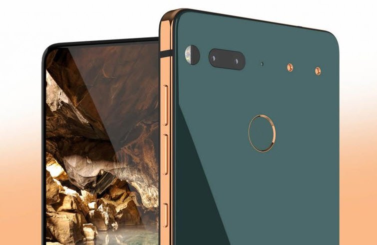 Изображения дня: смартфон Essential Phone PH-2 с интегрированной под экран камерой