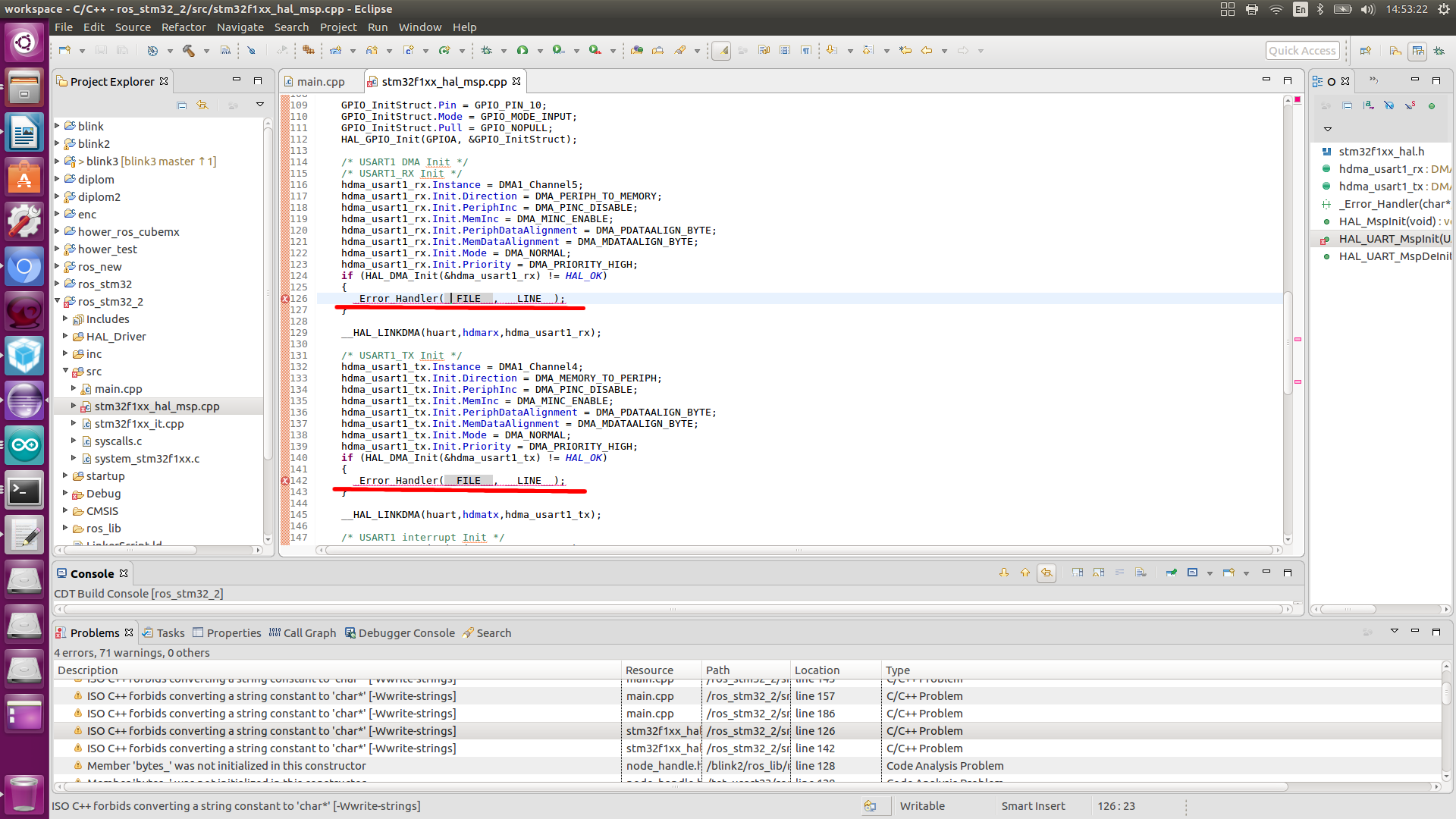 Rosserial & STM32 - 32