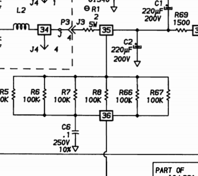 Переделка БП компьютера IBM 5150 модели А на 230 В - 6