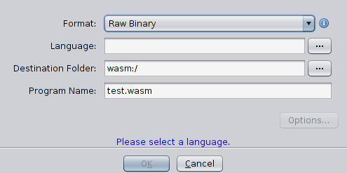 Writing a wasm loader for Ghidra. Part 1: Problem statement and setting up environment - 4