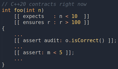 Пробуем контрактное программирование С++20 уже сейчас - 1