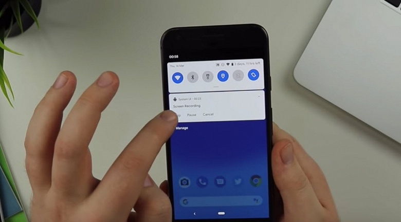 В Android 10 обнаружили возможность записи происходящего на экране