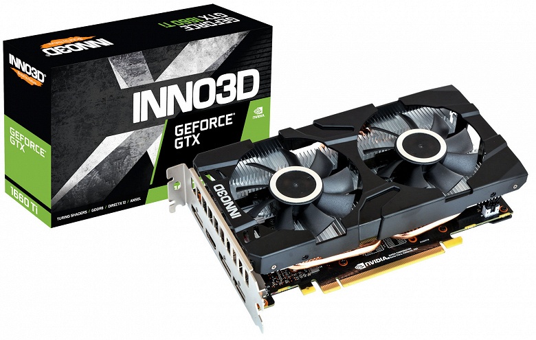 Каталог Inno3D пополнила 3D-карта Inno3D GeForce GTX 1660 Twin X2