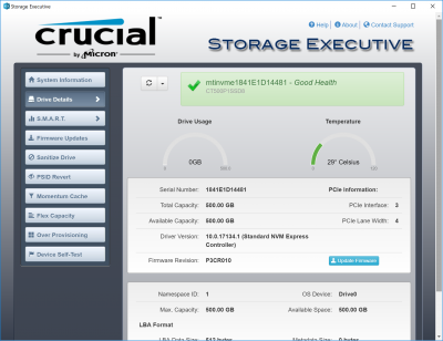 Новая статья: Обзор NVMe SSD-накопителя Crucial P1: NVMe по цене SATA