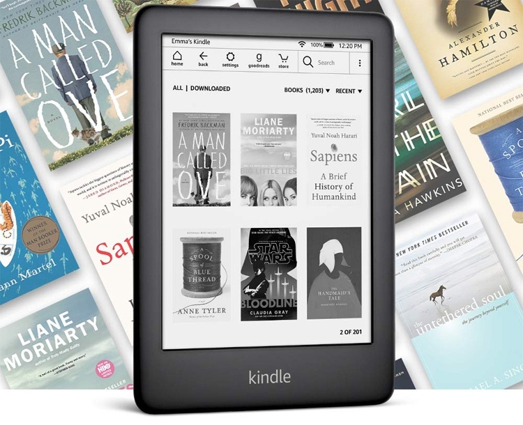 Новый ридер Amazon Kindle с подсветкой стоит 