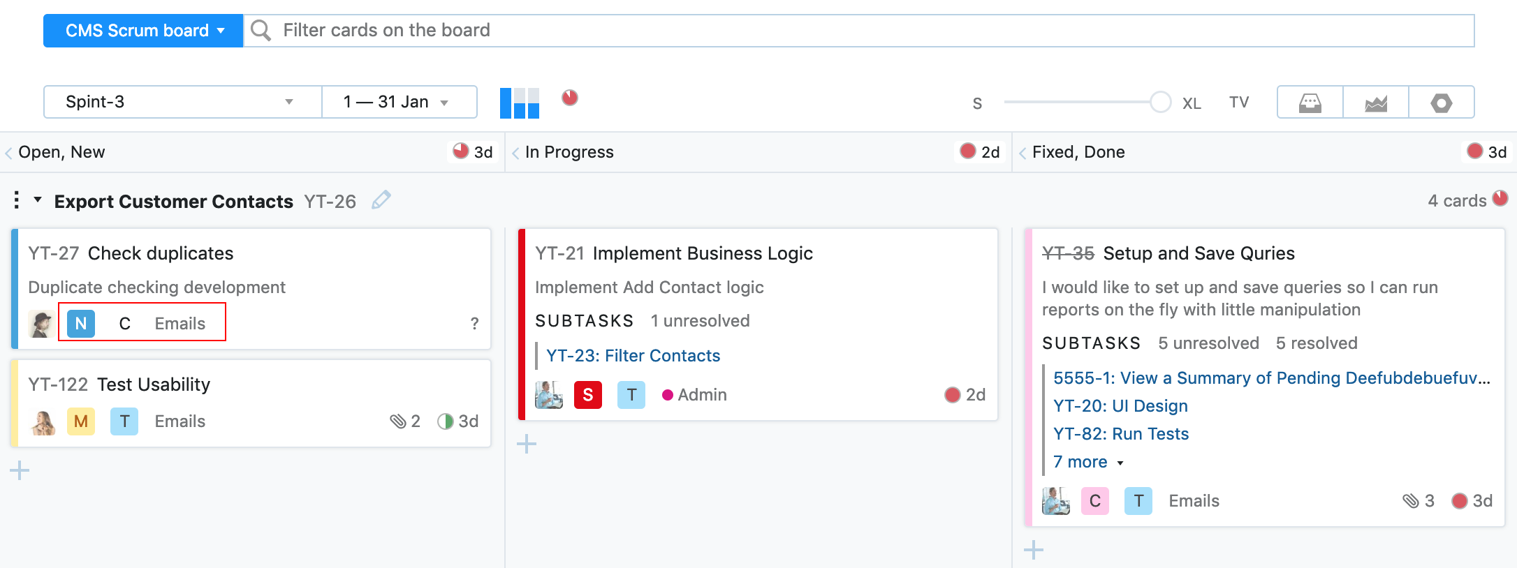 YouTrack 2019.1: избранные Agile-доски, настраиваемые поля для карточек на Agile-досках и многое другое - 5