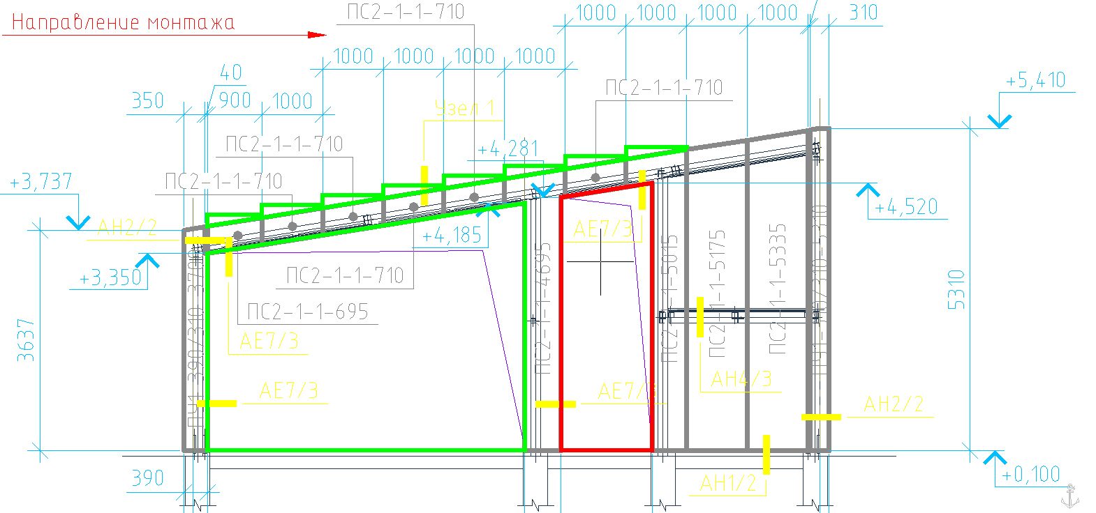 СПДС GraphiCS — фасадная и кровельная система - 6