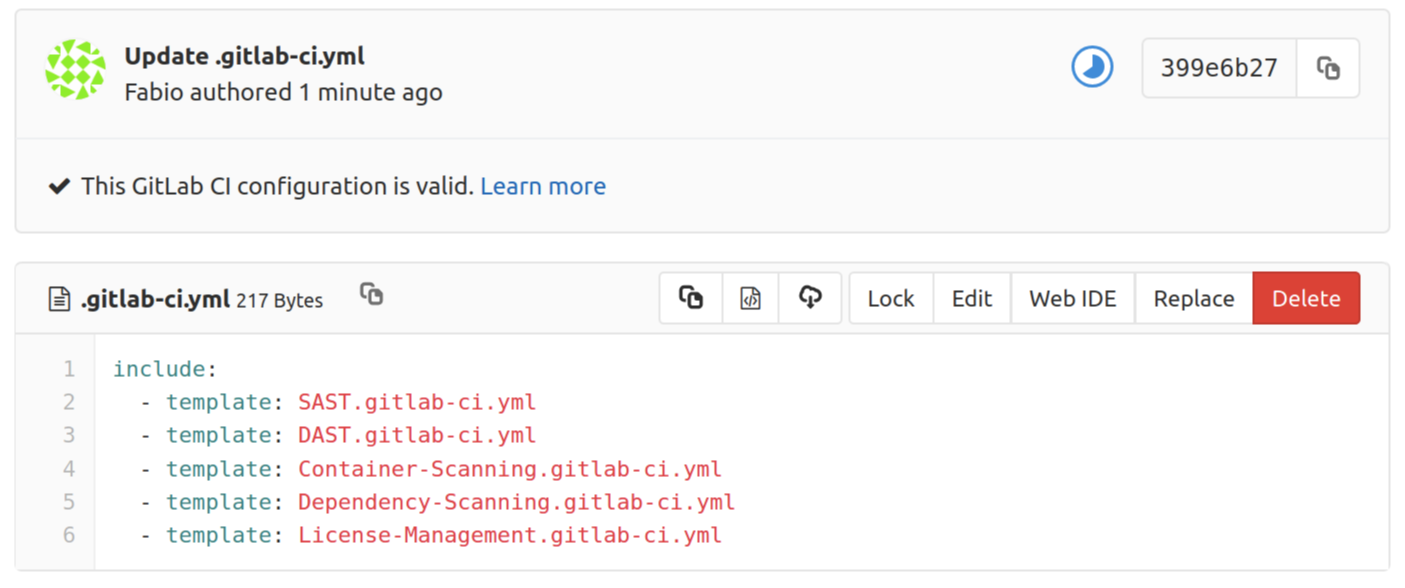 Gitlab ci yml