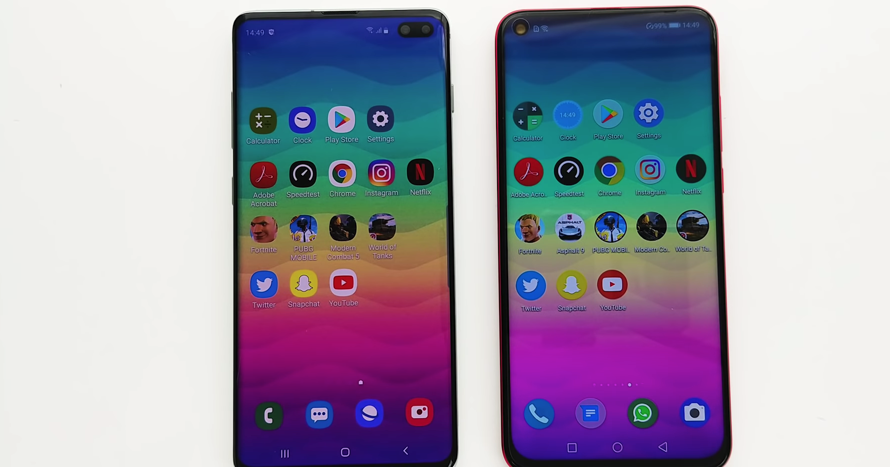 Honor view 20 vs