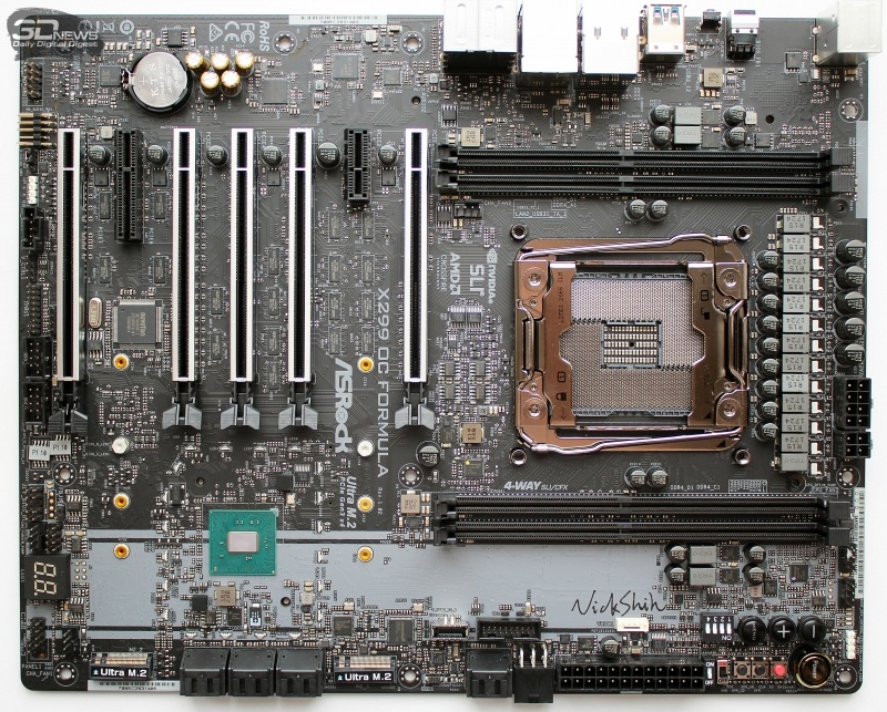 Новая статья: Материнская плата ASRock X299 OC Formula: созданная для разгона