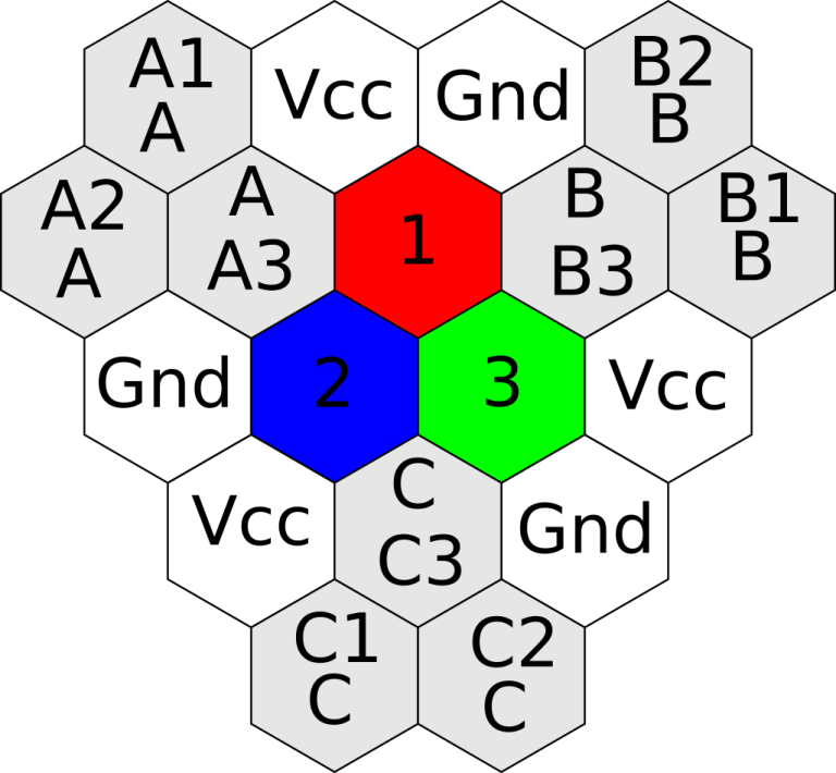 «Сотовая» макетная плата - 9