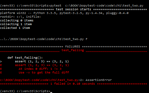 Python Testing с pytest. Начало работы с pytest, Глава 1 - 6