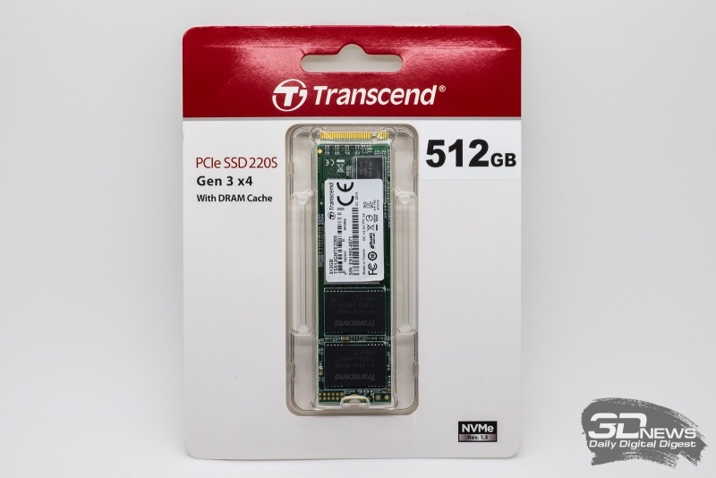 Новая статья: Обзор NVMe SSD-накопителя Transcend MTE220S: дёшево – не значит плохо