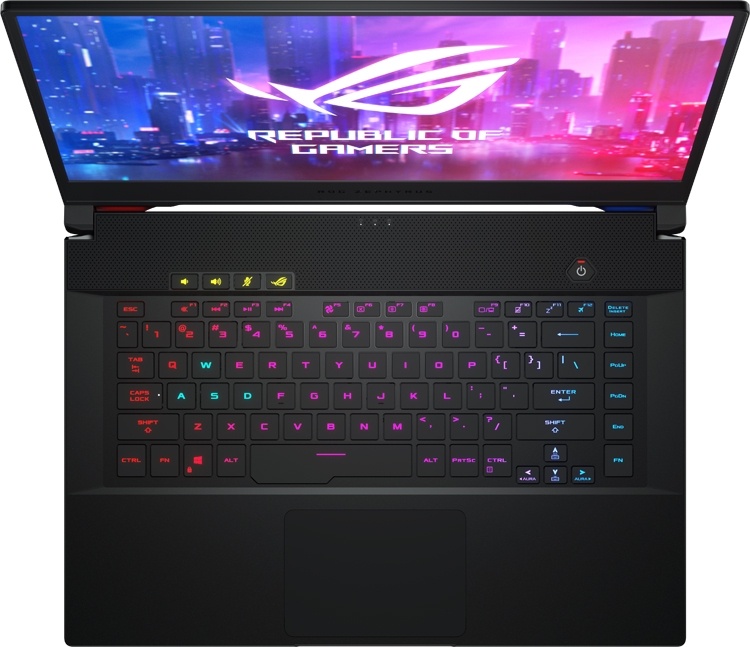 От 139 990 рублей: мощный ноутбук ASUS ROG Zephyrus S GX502 для игр и работы