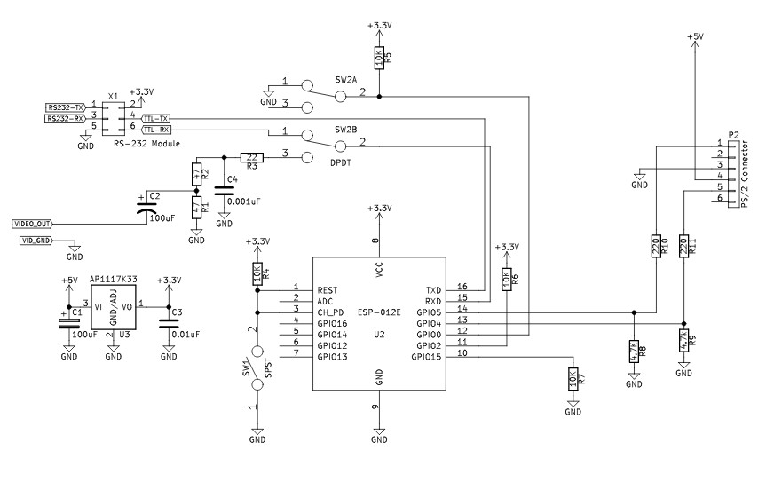 Эмуляция микропроцессора 8008 на ESP8266 - 2