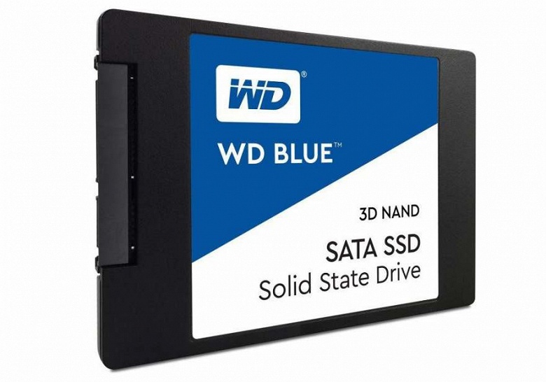 Твердотельный накопитель WD Blue объемом 4 ТБ уже можно купить