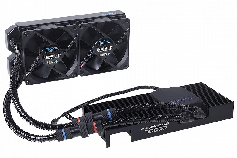 Система жидкостного охлаждения Alphacool Eiswolf GPX-Pro AiO Radeon VII M01 оценена в 190 евро