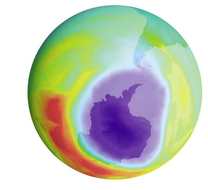 Истощение озонового слоя фото
