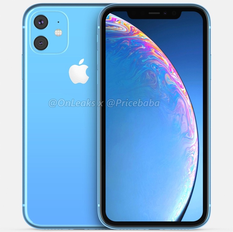 Концепт-рендеры и видео смартфона iPhone XR 2019