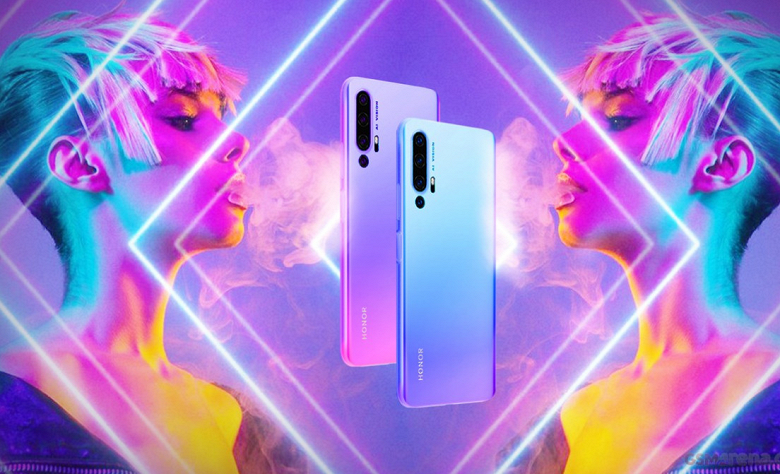 Honor 20 Pro показан на новых рекламных изображениях