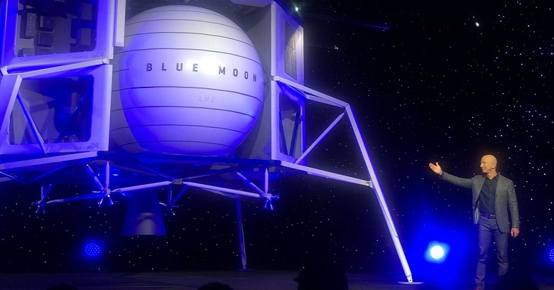 Представлен лунный корабль Blue Moon — возможно, он доставит астронавтов на Луну к 2024 году