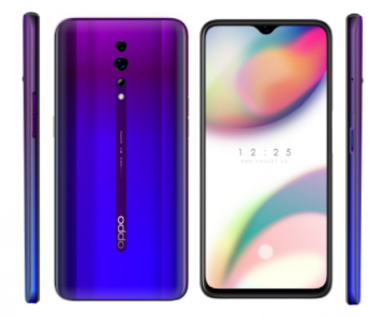 В Сеть «утекли» характеристики и изображение смартфона OPPO Reno Z