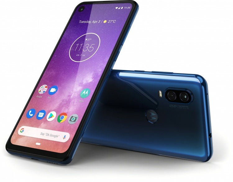 Смартфон Motorola One Vision: экран 6,3″, 25-Мп фронтальная и 48-Мп основная камеры