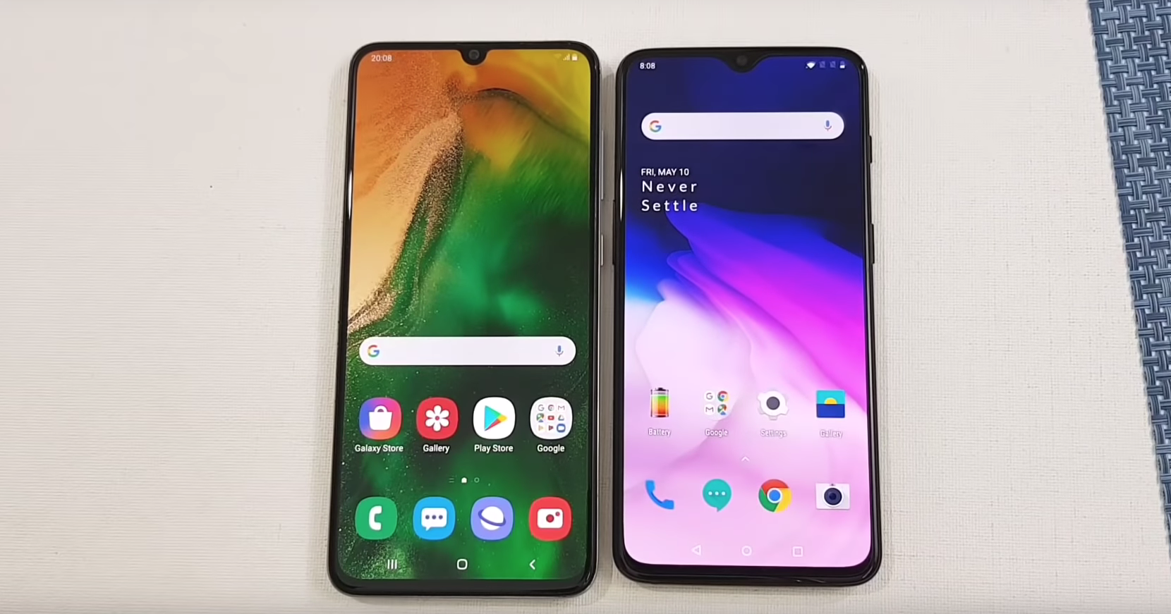 Samsung Galaxy A70 против OnePlus 6T: тест на скорость