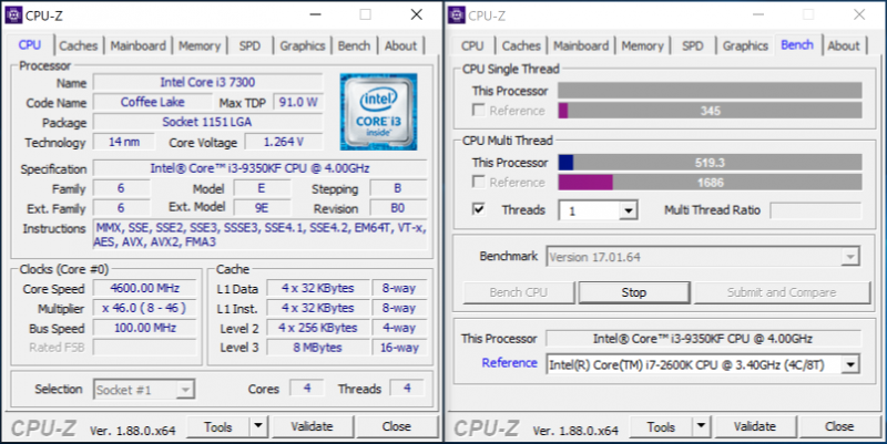 Новая статья: Обзор процессора Intel Core i3-9350KF: стыдно ли иметь четыре ядра в 2019 году