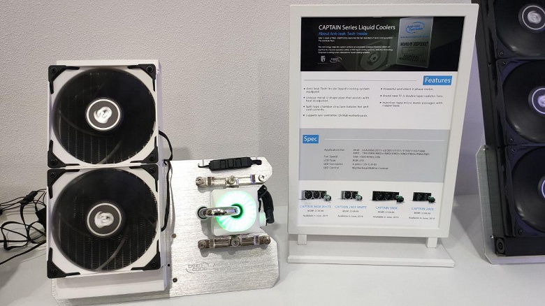 DeepCool на Computex 2019: обновленные системы жидкостного охлаждения и уже знакомые корпуса