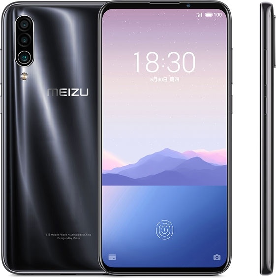 Meizu представила 16Xs: 6,2″ экран без вырезов, SD675, тройная камера, подэкранный сканер отпечатков