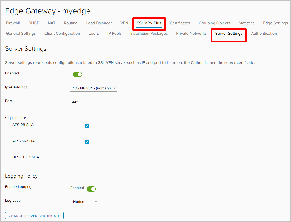 VMware NSX для самых маленьких. Часть 6. Настройка VPN - 15