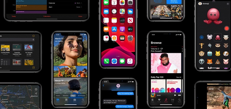 Представлена операционная система Apple iOS 13