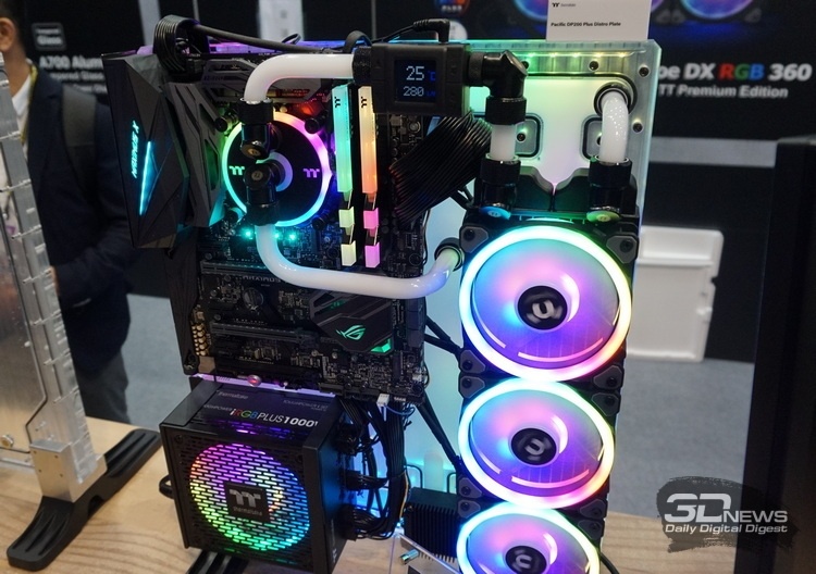 Репортаж со стенда Thermaltake на выставке Computex 2019