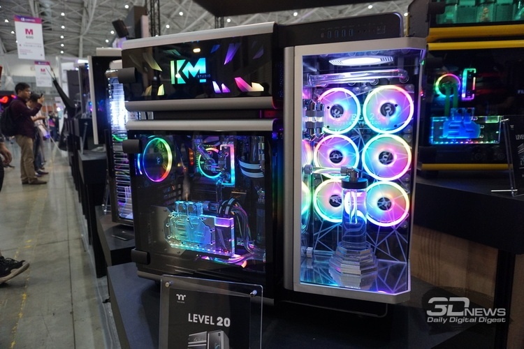 Репортаж со стенда Thermaltake на выставке Computex 2019