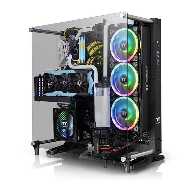 Thermaltake Core P5 TG V2 Black Edition: корпус для эффектной игровой системы