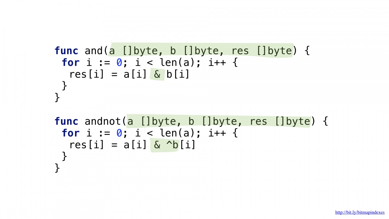 Bitmap indexes in Go: unbelievable search speed - 27