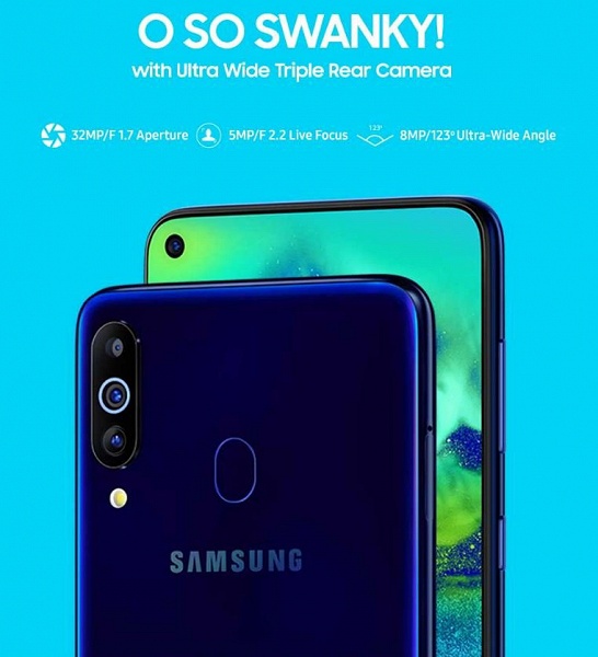 Будущий бестселлер: Samsung представила смартфон Galaxy M40 с «музыкальным» экраном и тройной камерой, но без стандартного разъема для наушников