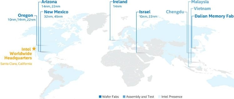 Intel не торопится расширять производственные мощности в Израиле