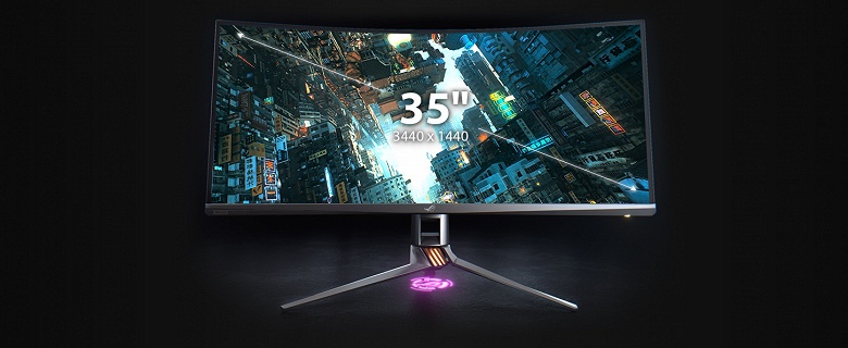 Asus ROG Swift PG35VQ — игровой монитор с кадровой частотой 200 Гц, ЦАП ESS 9118 и активной системой охлаждения